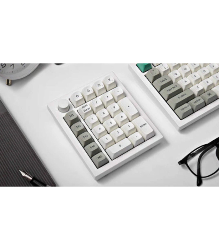 Keychron Q0 Max White QMK Banana Switch NumberPad 