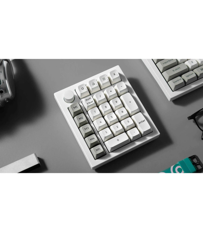 Keychron Q0 Max White QMK Banana Switch NumberPad 