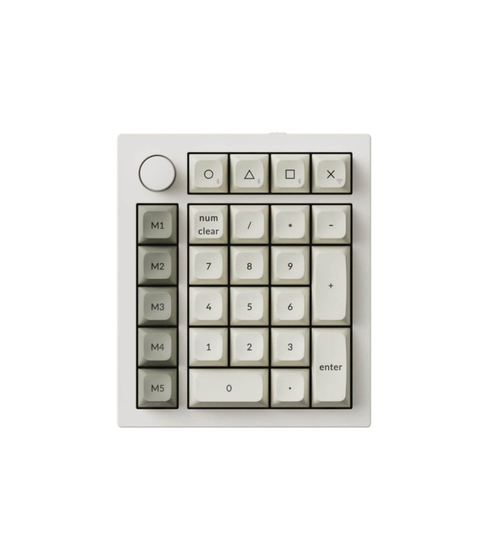 Keychron Q0 Max White QMK Banana Switch NumberPad 