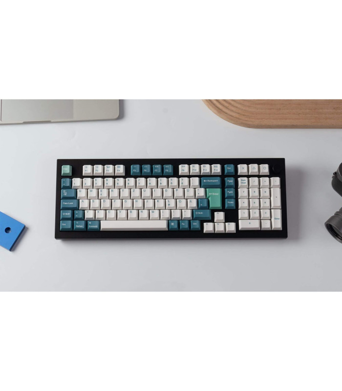 Keychron PBT White Mint Full Set Keycaps (CH)