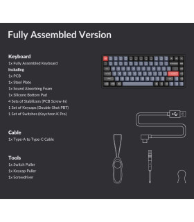 Keychron K2 Pro Banana Switch RGB (US)