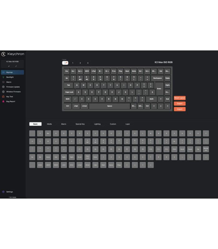 Keychron K2 Max Banana Switch  (CH)
