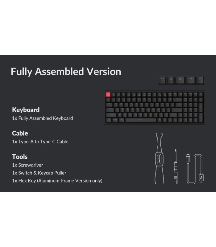 Keychron K4 QMK v3 Brown Switch (US)