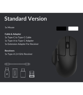 Keychron M7 Wireless Mouse White (8K)