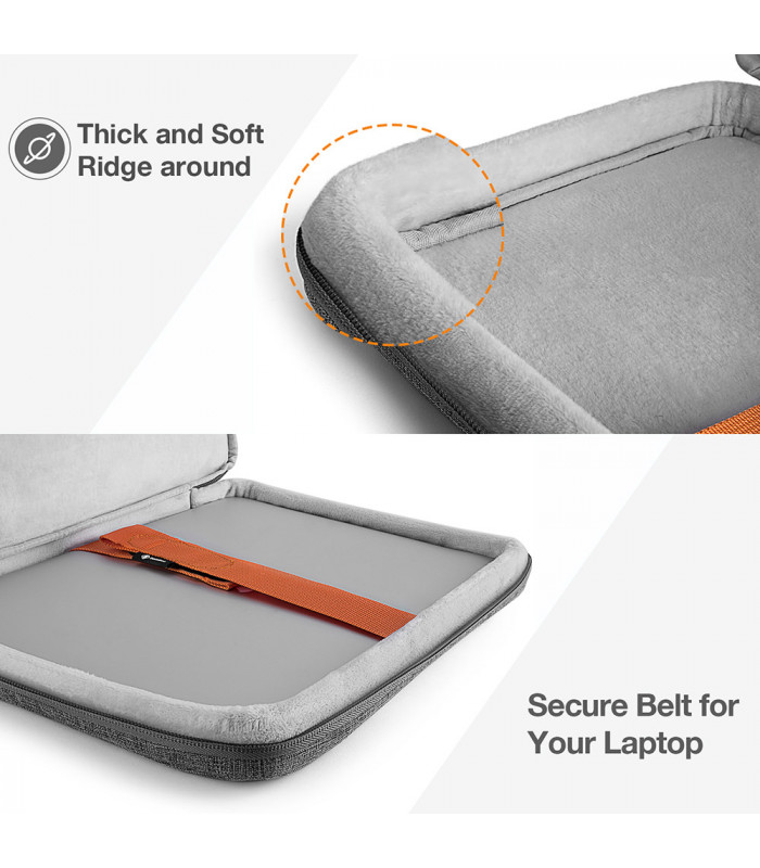 Defender-A22 (16") Laptop Briefcase, Grey