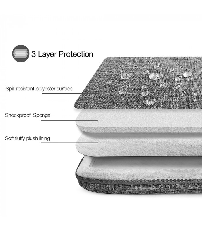 Defender-A22 (16") Laptop Briefcase, Grey