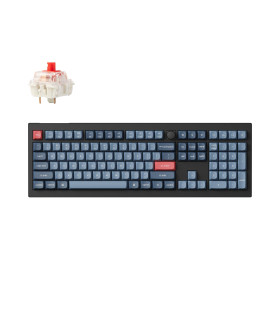 Keychron V6 Max Black Red Switch (US) w/Knob