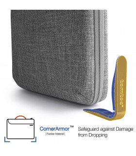 Defender-A22 (16") Laptop Briefcase, Grey