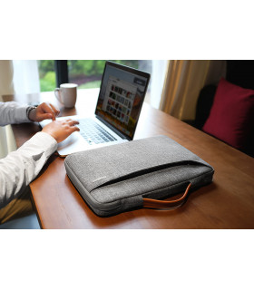 Defender-A22 (16") Laptop Briefcase, Grey