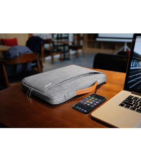 Defender-A22 (16") Laptop Briefcase, Grey