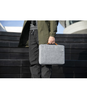 Defender-A22 (16") Laptop Briefcase, Grey