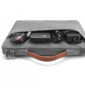 Defender-A22 (16") Laptop Briefcase, Grey
