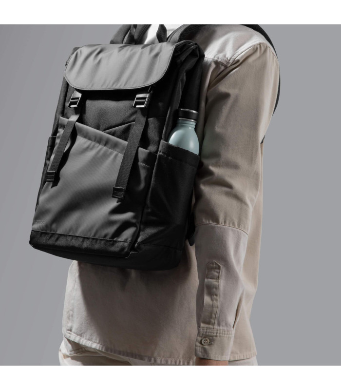 Slash-T64 Flip Laptop Backpack 18L, Black