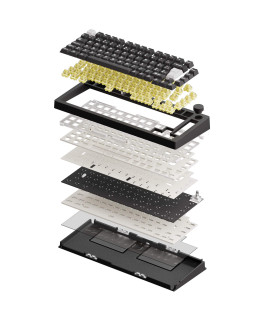 Akko MonsGeek M1 V5 WOB ISO-CH Akko V3 Cream Yello