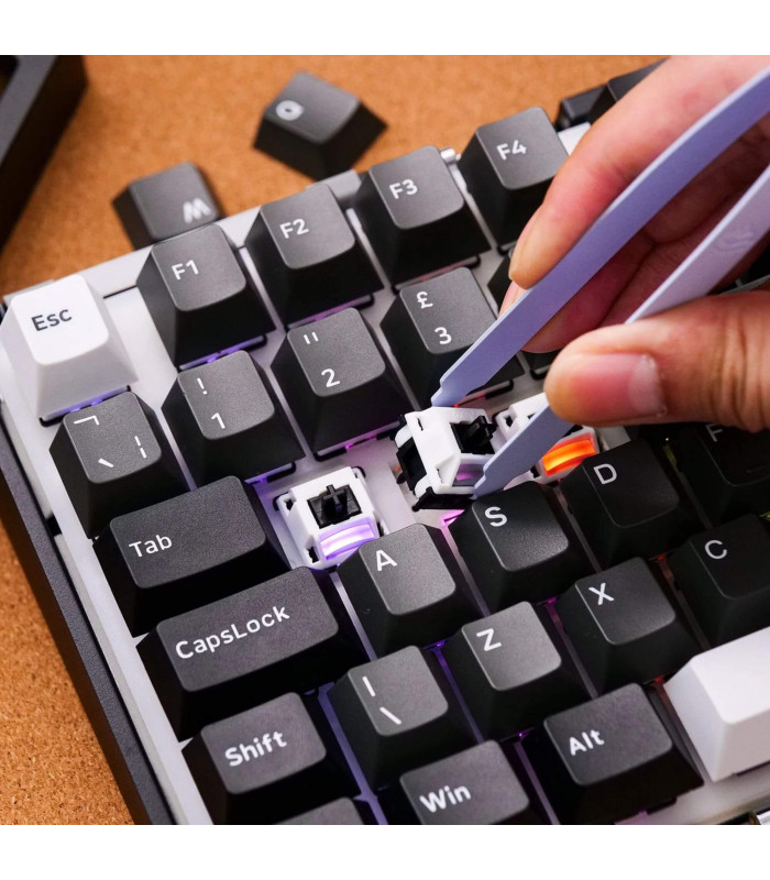 Akko MonsGeek M1 V5 WOB ISO-CH Akko V3 Cream Yello