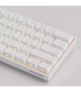 Akko MonsGeek FUN60 Pro-ST White Glare Magnetic 