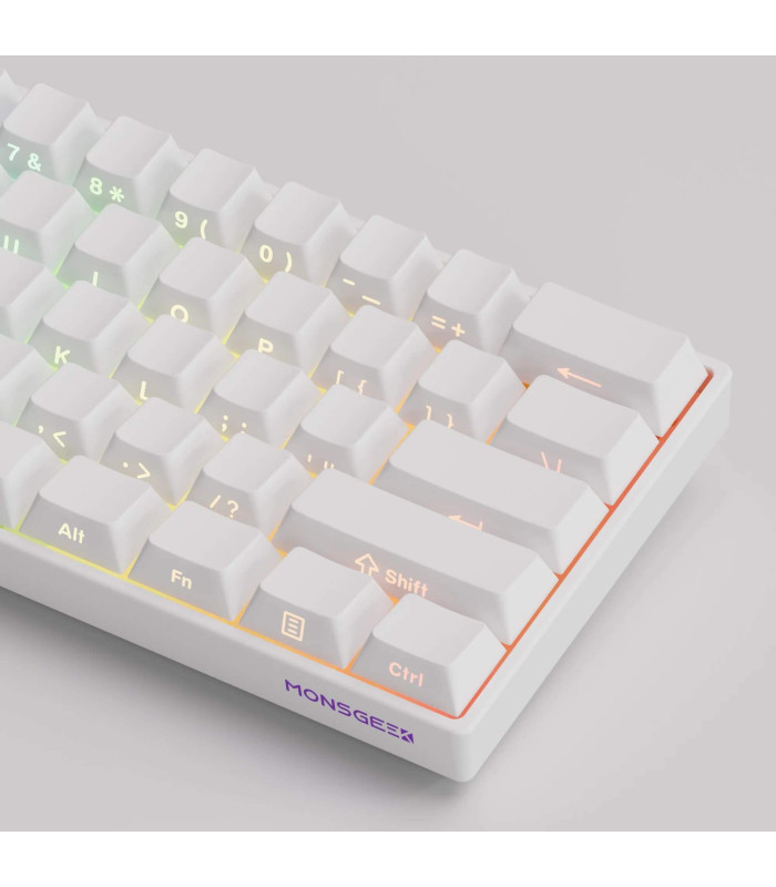 Akko MonsGeek FUN60 Pro-ST White Glare Magnetic 