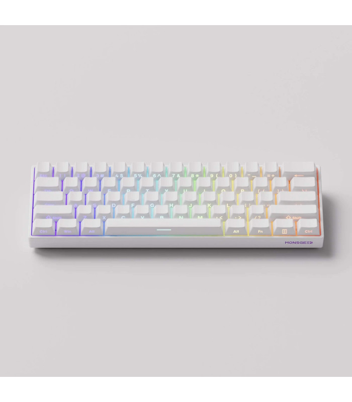 Akko MonsGeek FUN60 Pro-ST White Glare Magnetic 
