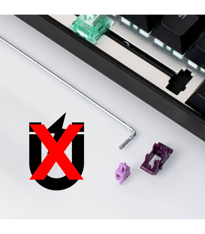 Akko MonsGeek FUN60 Pro-ST White Glare Magnetic 