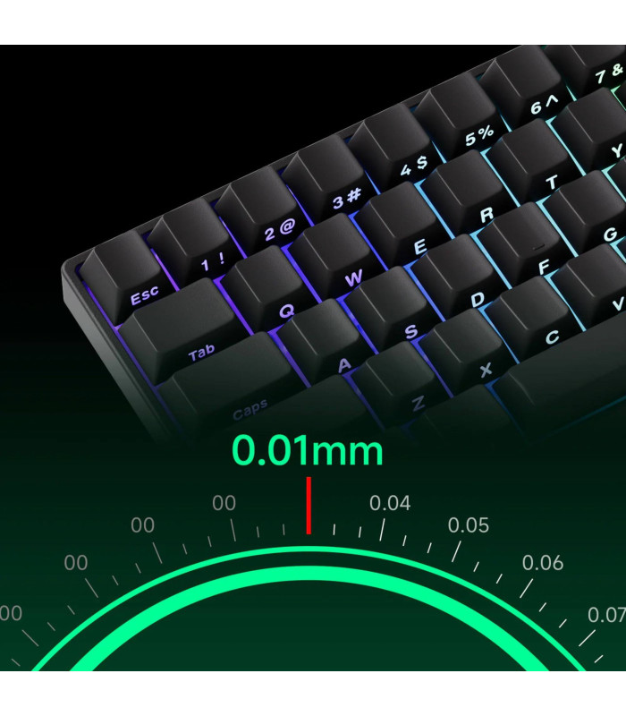 Akko MonsGeek FUN60 Pro-ST White Glare Magnetic 