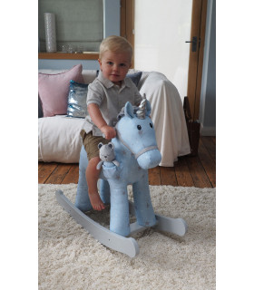 Moonbeam & Rae Rocking Unicorn (12m)