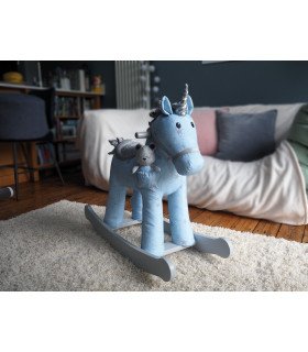 Moonbeam & Rae Rocking Unicorn (12m)