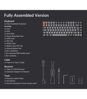 Keychron K2 Max Red Switch  (CH)