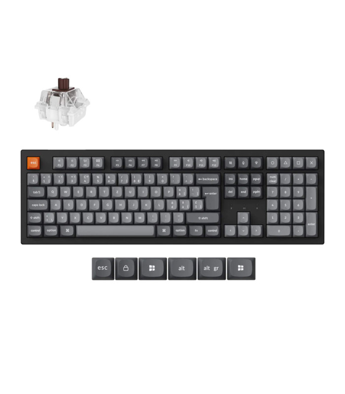 Keychron K10 Max Brown Switch  (CH)