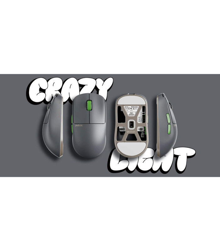 X2 CrazyLight Gaming Mouse V.Shadow - Mini Size 1