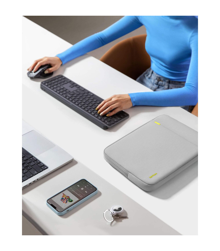 tomtoc Versatile A13 (13-13.3") Sleeve, Grey