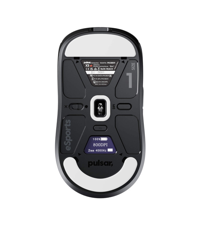 X2 v3 eS Wireless Black - Mini Size 1