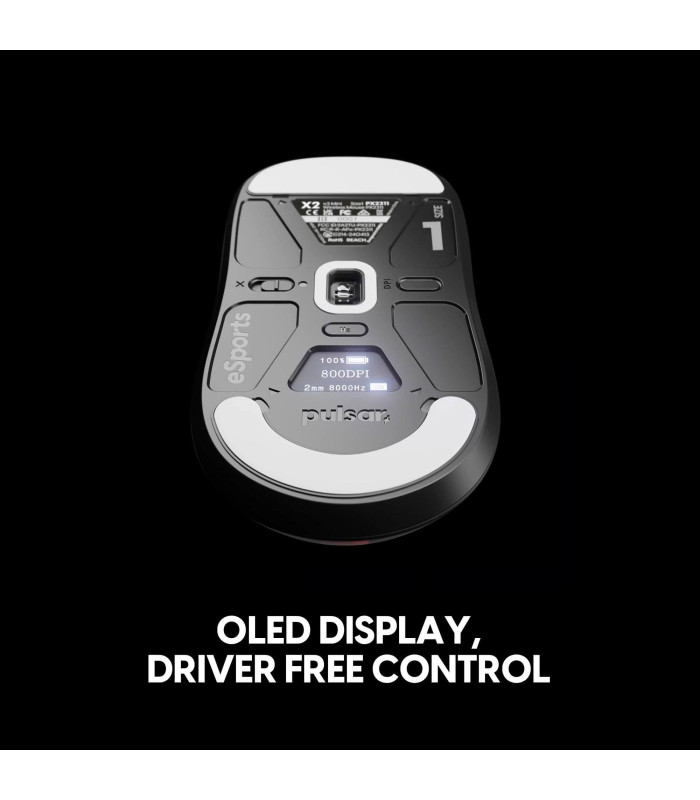 X2 v3 eS Wireless Black - Mini Size 1