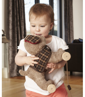 Percy Pup Pull Along