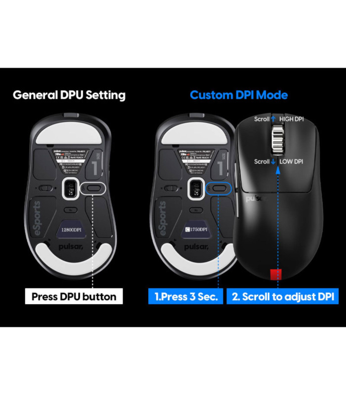 Xlite v4 eS Wireless Black - Mini Size 1