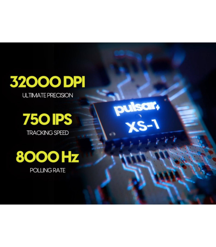 Xlite CrazyLight Gaming Mouse Jet Black - Mini Size 1