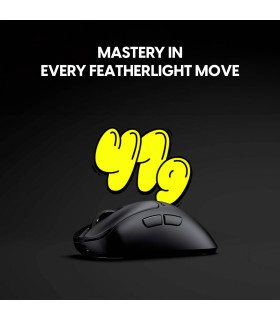 Xlite CrazyLight Gaming Mouse Jet Black - Mini Size 1
