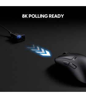 Xlite CrazyLight Gaming Mouse Jet Black - Mini Size 1