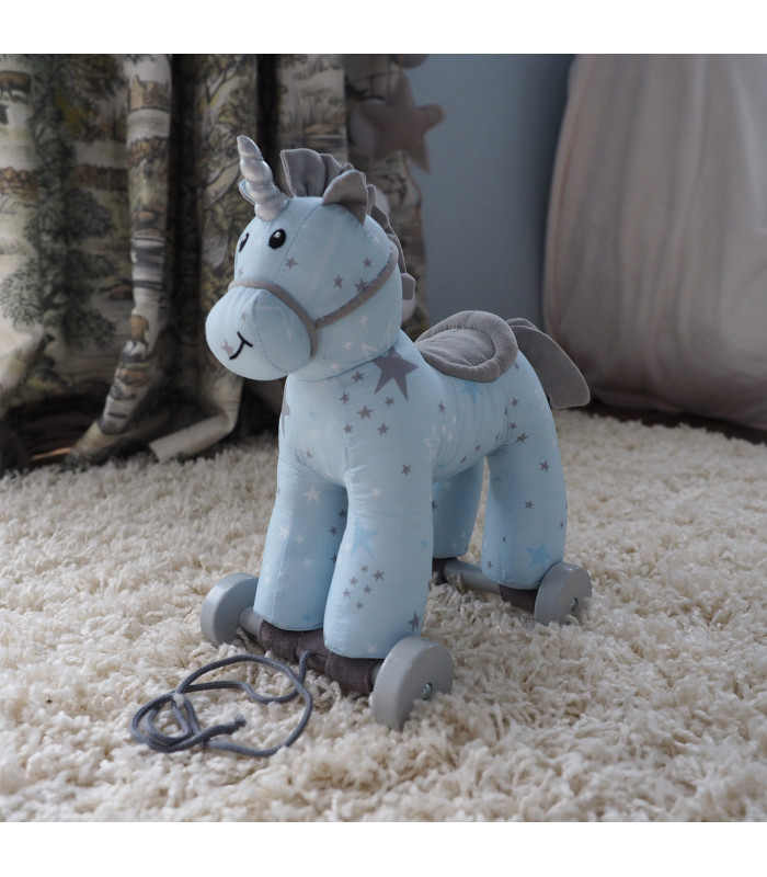 Moonbeam Unicorn Pull Along