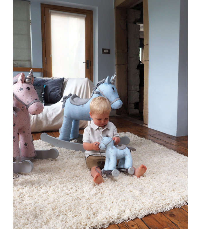 Moonbeam Unicorn Pull Along