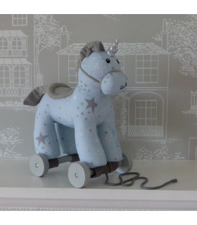 Moonbeam Unicorn Pull Along