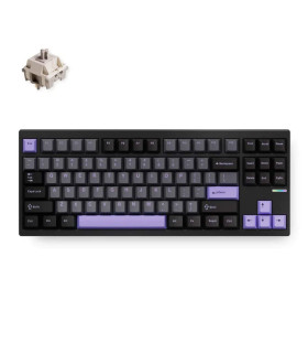 GX87 Ultra Full Aluminium CNC Keyboard Black Anodi