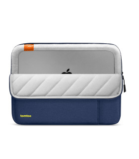 Defender-A13 (13.5-14.4") Laptop Sleeve, Navy Blue