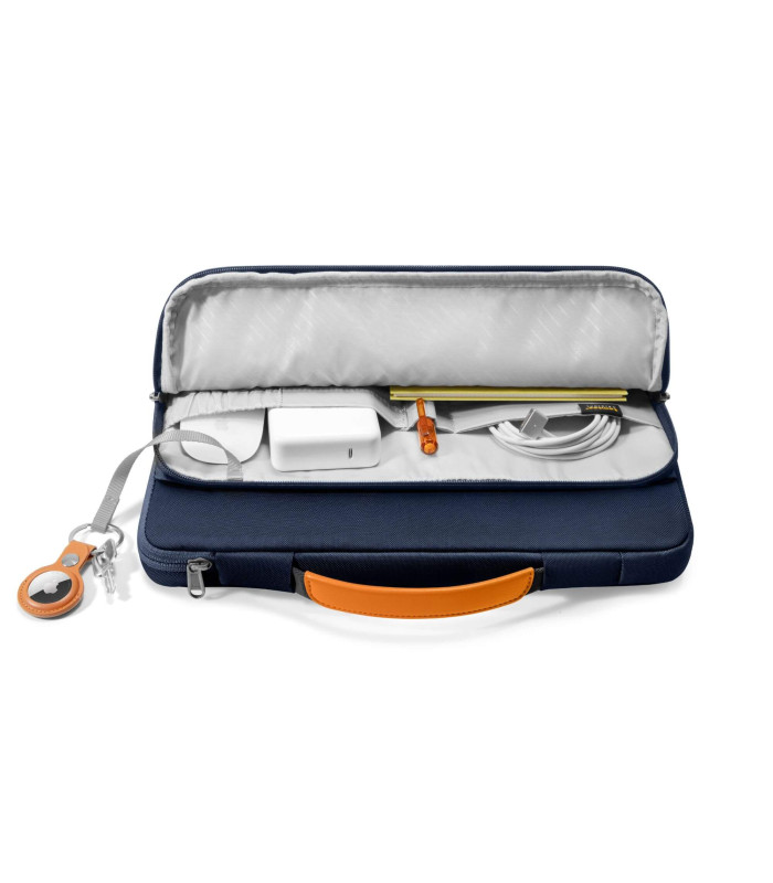 Defender-A14 (13.5-14.4") Laptop Briefcase, Navy Blue