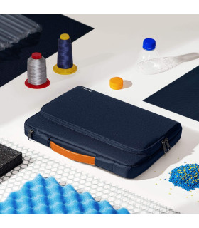 Defender-A14 (13.5-14.4") Laptop Briefcase, Navy Blue