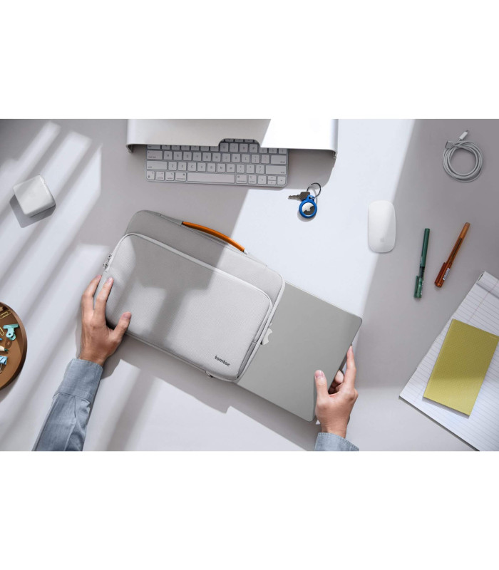 Defender-A14 (13.5-14.4") Laptop Briefcase, Grey