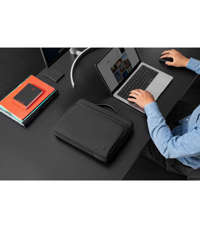 Defender-A14 Premium (13.5-14.4") Laptop Briefcase, Black