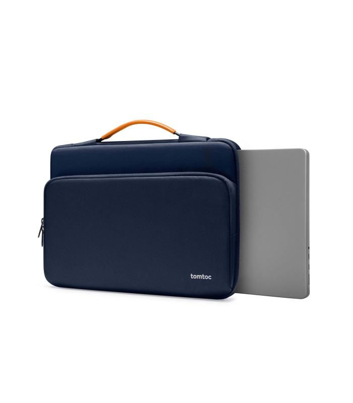 Defender-A14 (15.6-16.2") Laptop Briefcase, Navy Blue