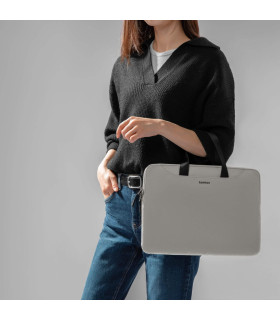 tomtoc TheHer-A21 Laptop Handbag, Grey