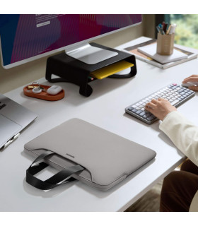 tomtoc TheHer-A21 Laptop Handbag, Grey