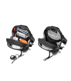tomtoc Aviator-T37 Travel Crossbody Bag Black 1.3L